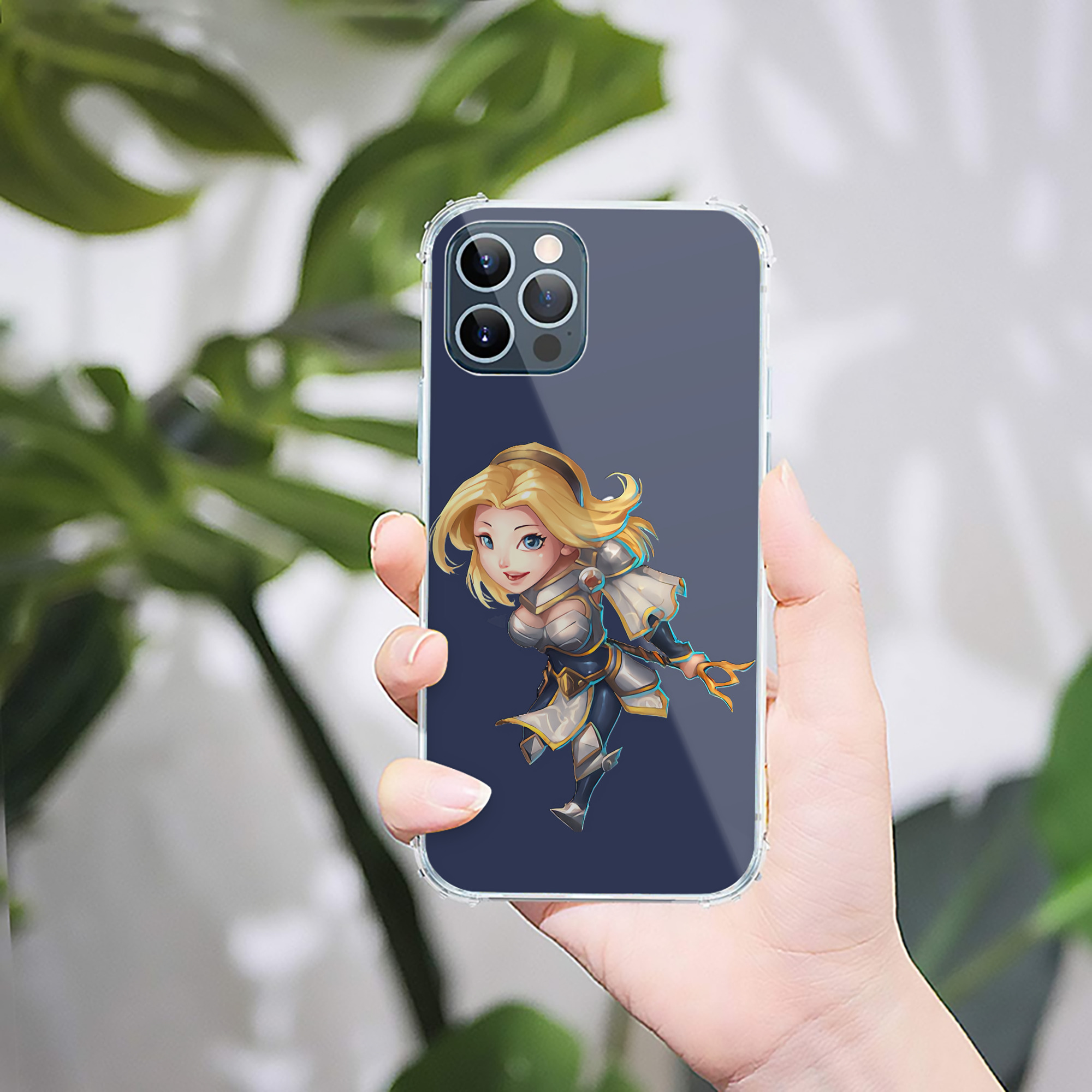 （画像用） リーグ・オブ・レジェンド League of Legends LOL 【iPhone 12シリーズ対応】透明スマホケース（クリアソフトケース）